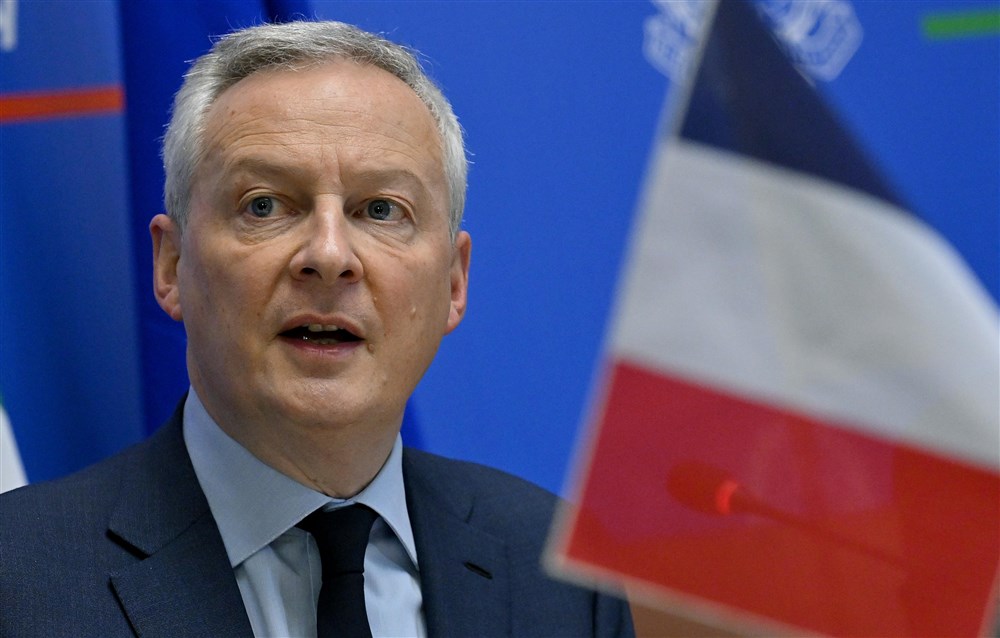 French Minister for Economy Bruno Le Maire visits Rome