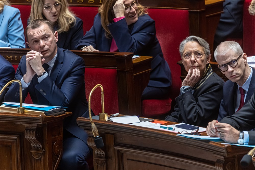 Questions to the government at the National Assembly in Paris