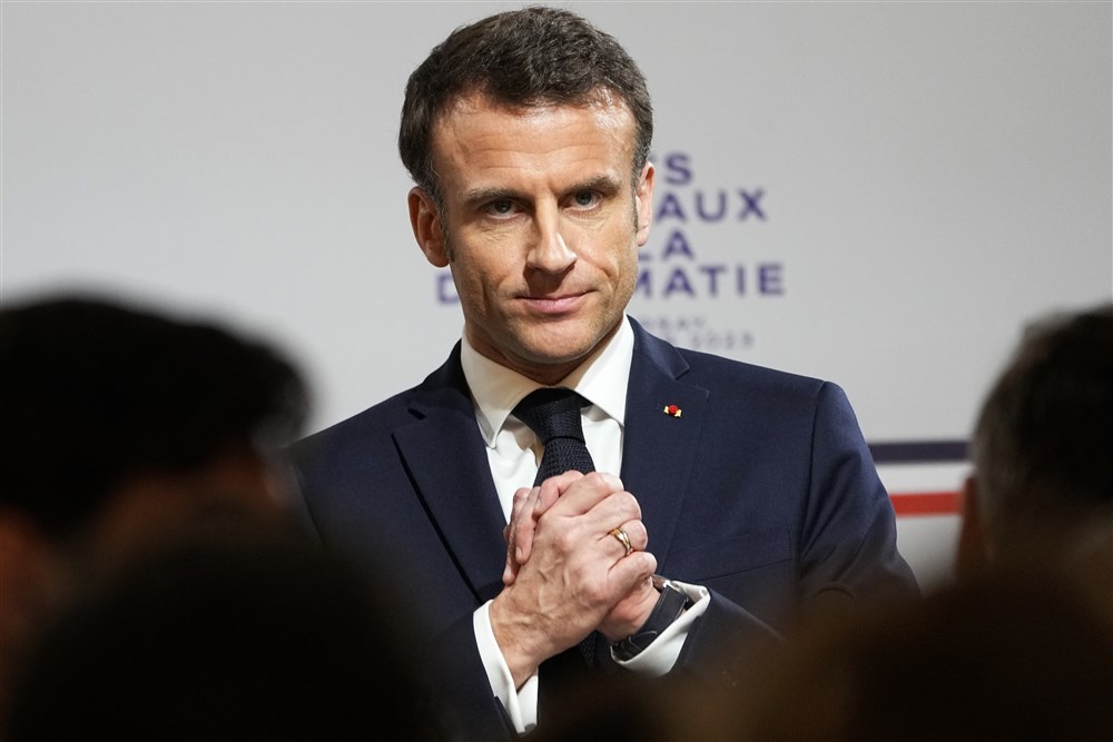 Macron delivers speech on French foreign policy
