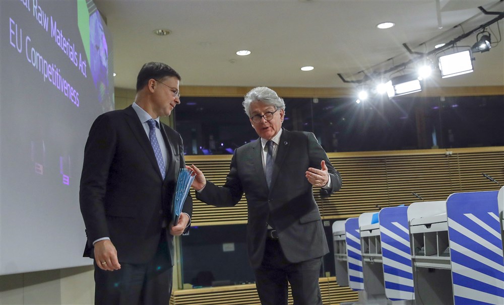 EU Commission college meeting presser