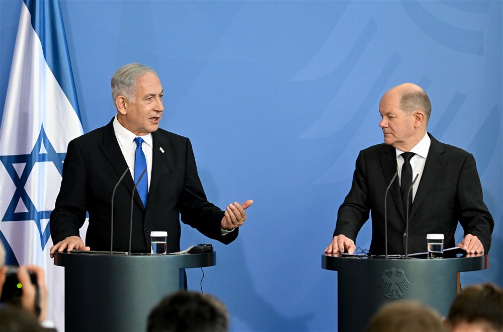 Israeli Prime Minister Benjamin Netanyahu visits Berlin