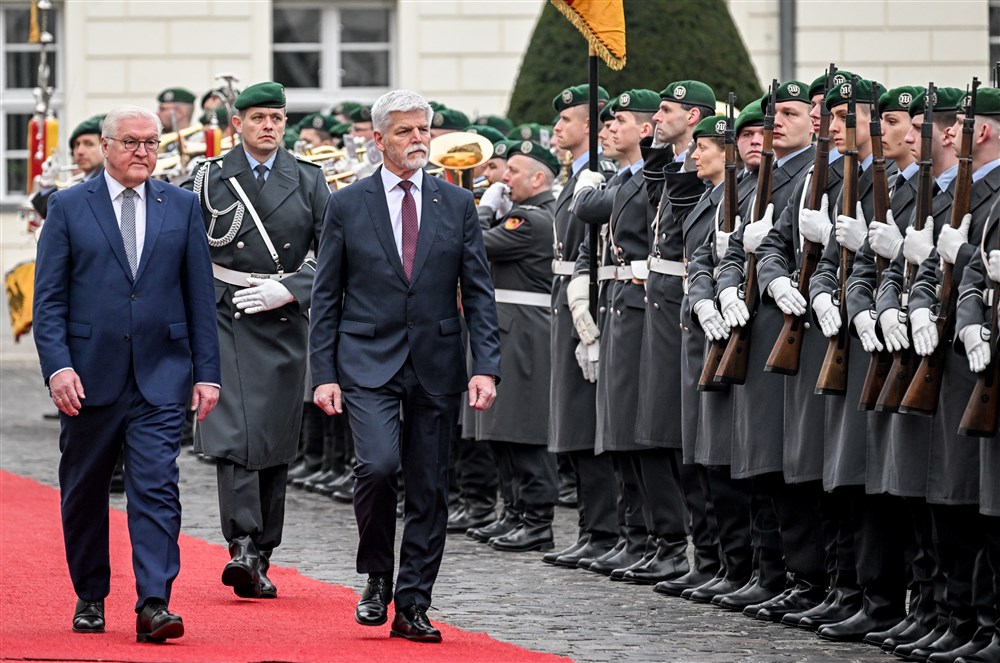 Czech republic&rsquo;s new president Petr Pavel visits Berlin