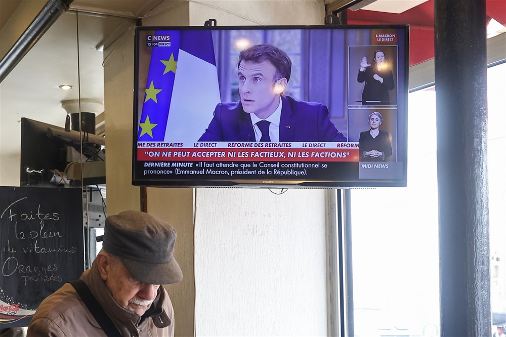 Emmanuel Macron gives TV interview to calm unrest in France
