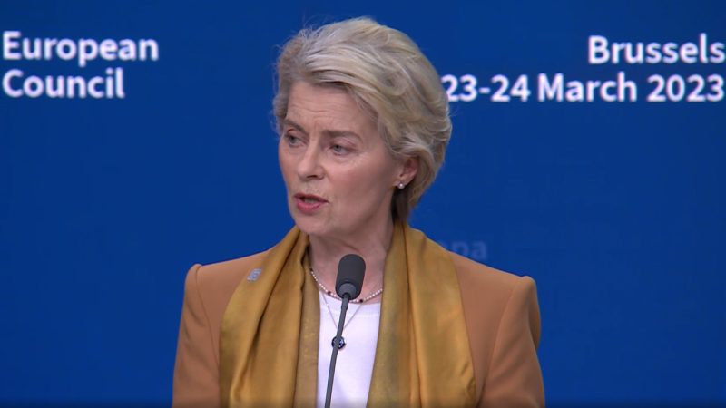 Industrie verte : le nucléaire n’est « pas stratégique », selon Ursula von der Leyen