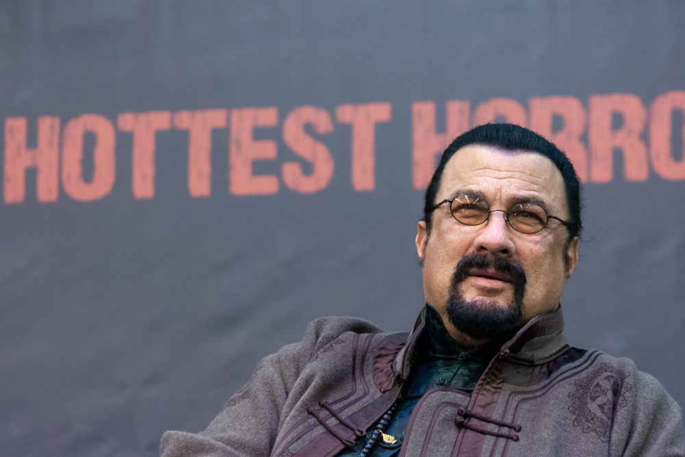 Dortmund,,Germany,-,November,3rd,2018:,Steven,Seagal,(*1952,,American