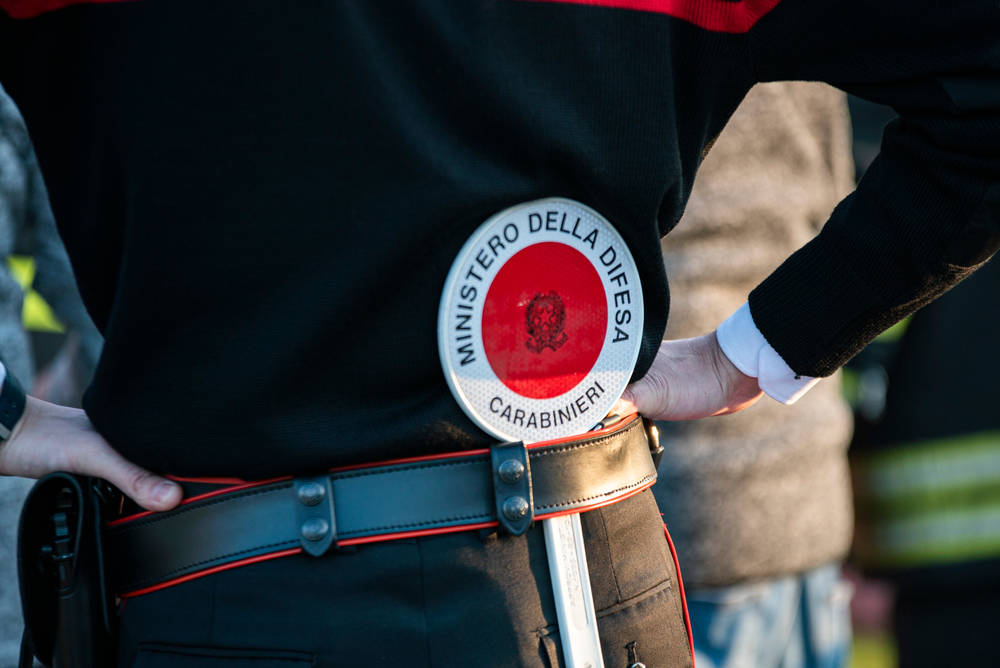 Villanova,Del,Ghebbo,,Italy,23,March,2021:,Carabinieri,Scoop,Detail,
