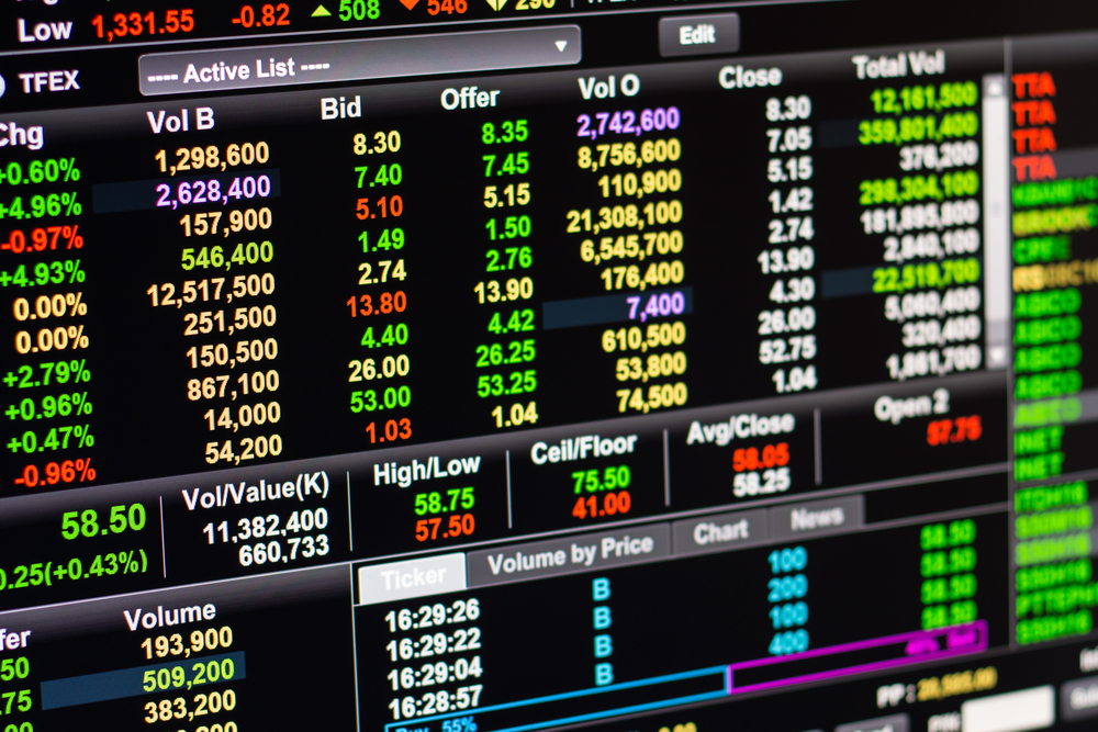 Online,Stock,Market,On,Computer,Screen.,For,Your,Online,Stock