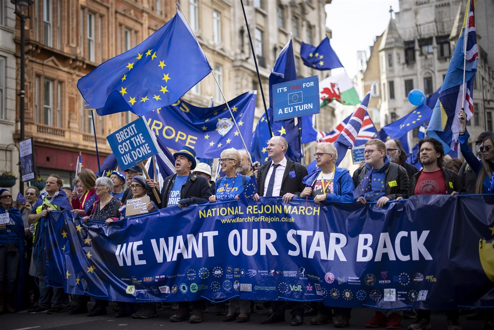 Rejoin EU march in London