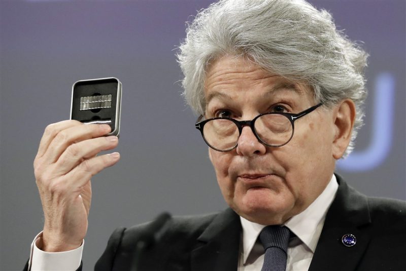 L'UE va se doter d'un « bouclier cyber », annonce Thierry Breton