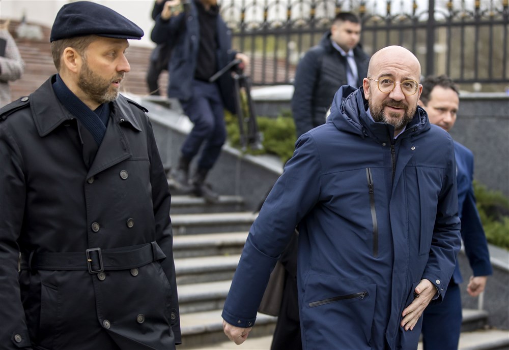 European Council President Charles Michel visits Moldova