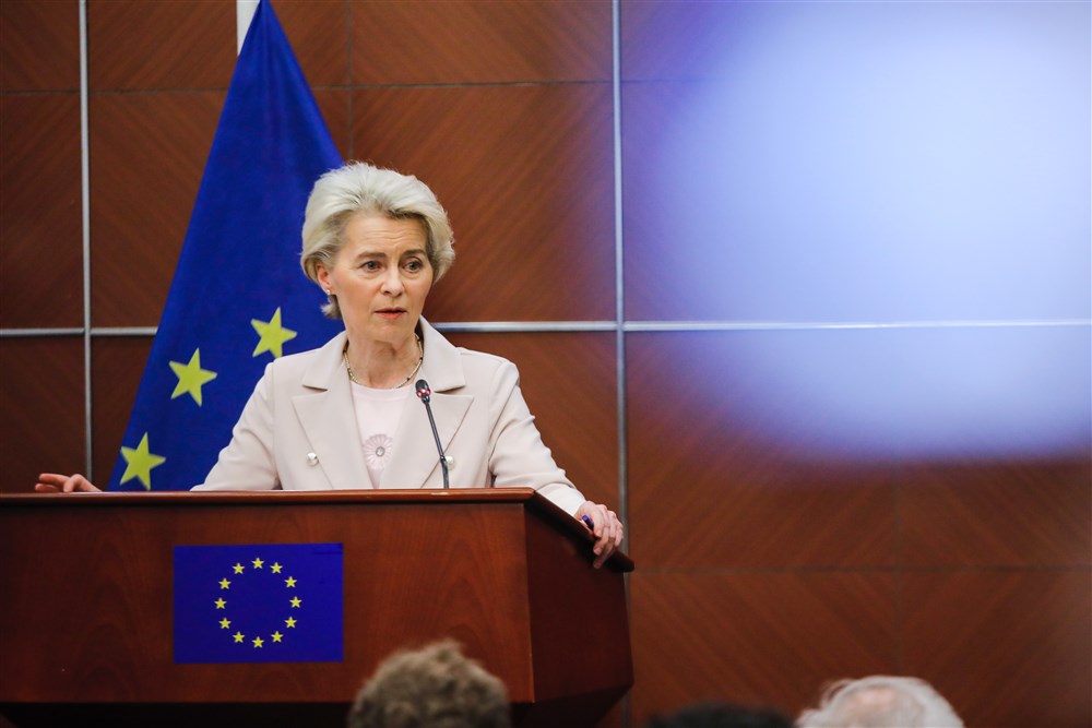 European Commission President Ursula von der Leyen visits China
