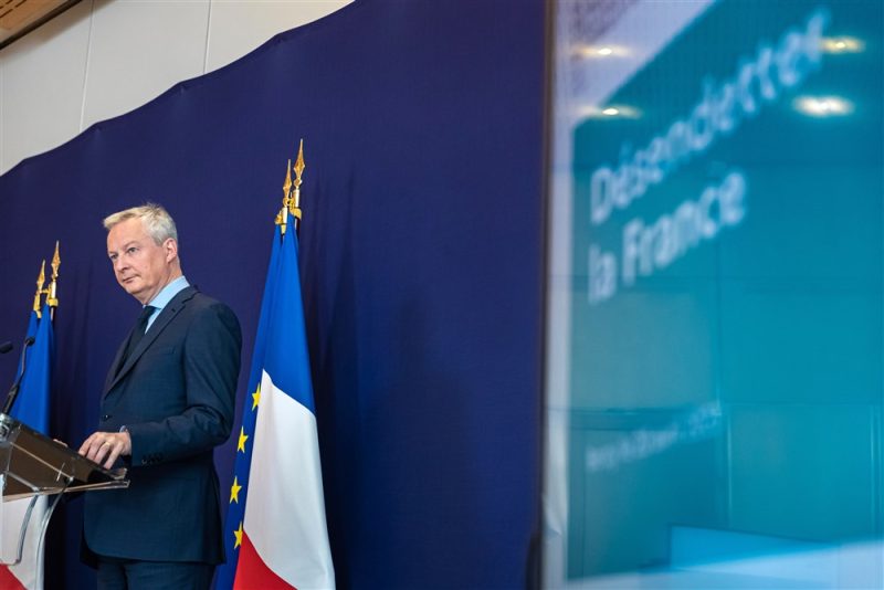 « Accélérer » la réduction de la dette, objectif premier de Bercy