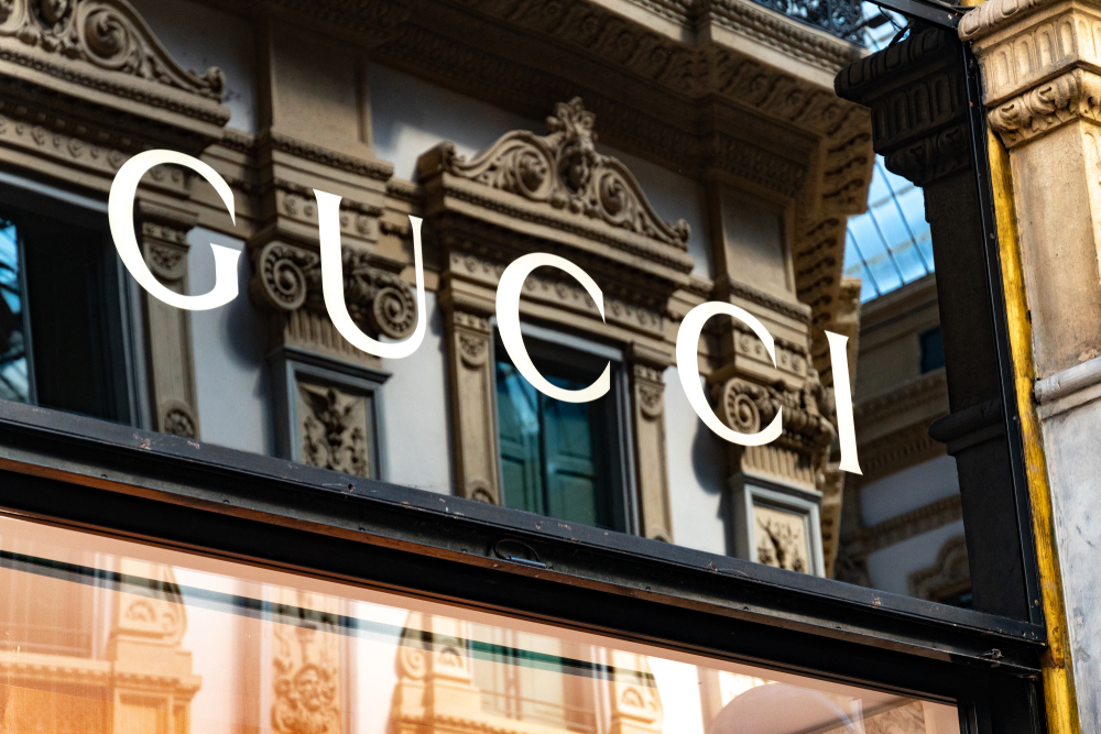 Milan,,Italy,-,July,29,,2018:,Gucci,Boutique.,Gucci,Is