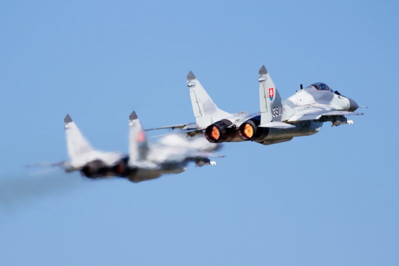 Des avions de chasse slovaques auraient été sabotés par des techniciens russes