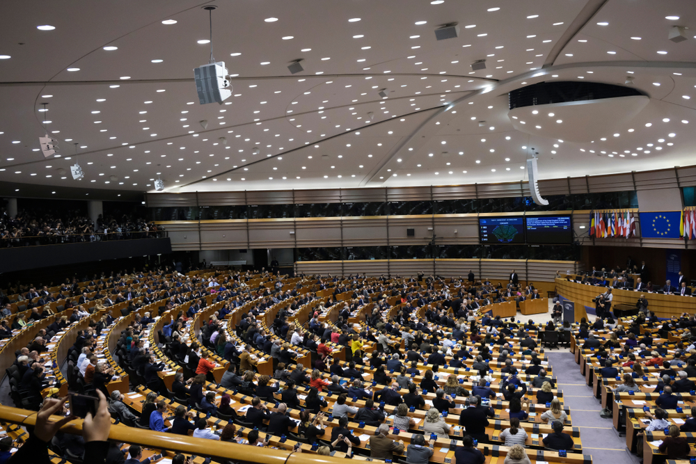 A,General,View,Of,The,Hemicycle,During,Of,A,Plenary