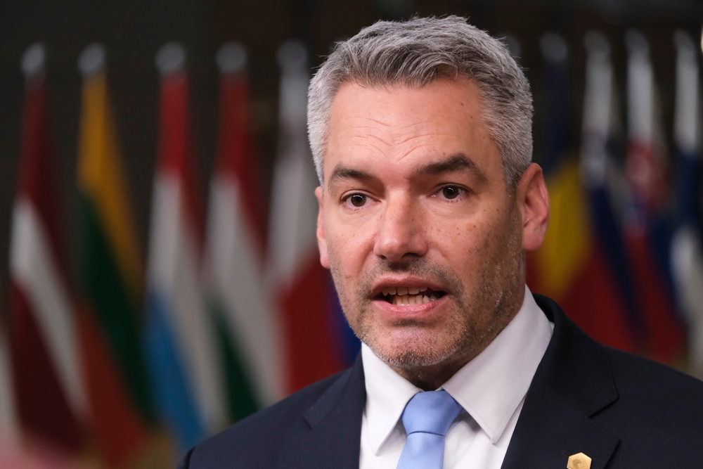 Austrian,Federal,Chancellor,Karl,Nehammer,Pictured,At,The,Arrivals,For