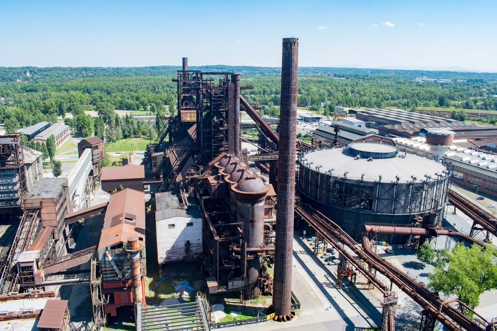 A,View,Of,Dolni,Vitkovice,Industrial,Area,In,Ostrava,,Czechia