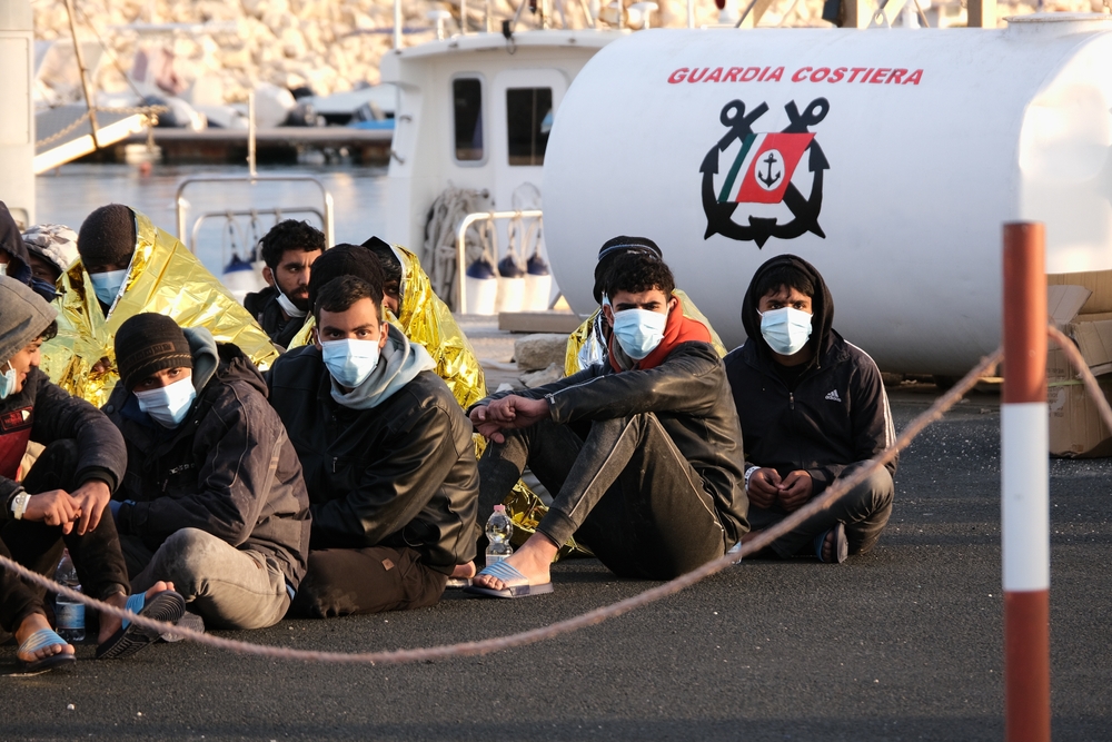 Pozzallo,,Ragusa,6,February,2023,over,Two,Hundred,Migrants,Were,Rescued,By