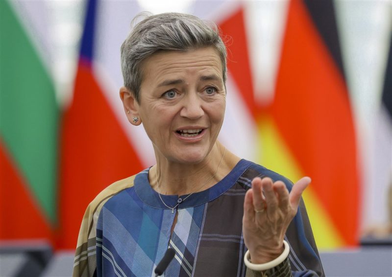 Margrethe Vestager appelle à la prudence face au plan allemand de subventions de l'électricité