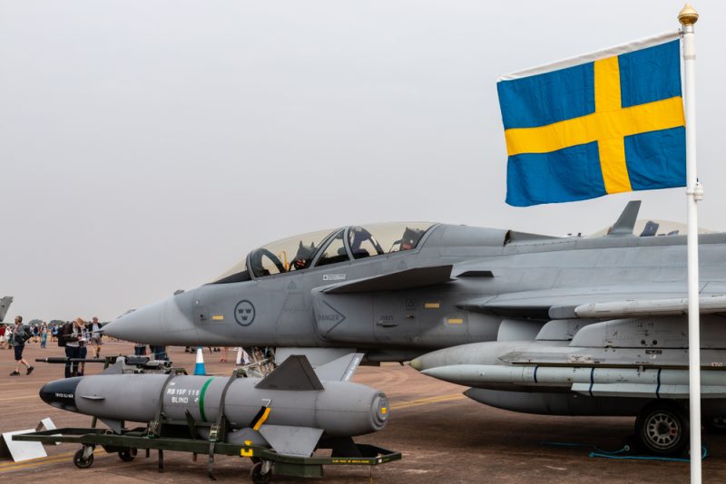 La Suède refuse d'envoyer des avions de combat Gripen en Ukraine