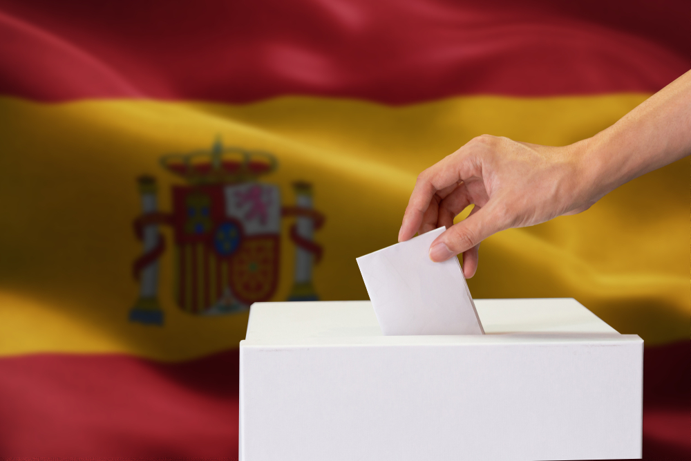 Close-up,Of,Human,Hand,Casting,And,Inserting,A,Vote,And
