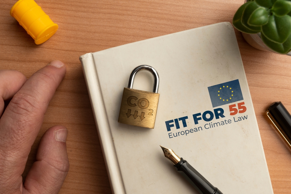 Fit,For,55,European,Climate,Law,Concept:,A,Book,On