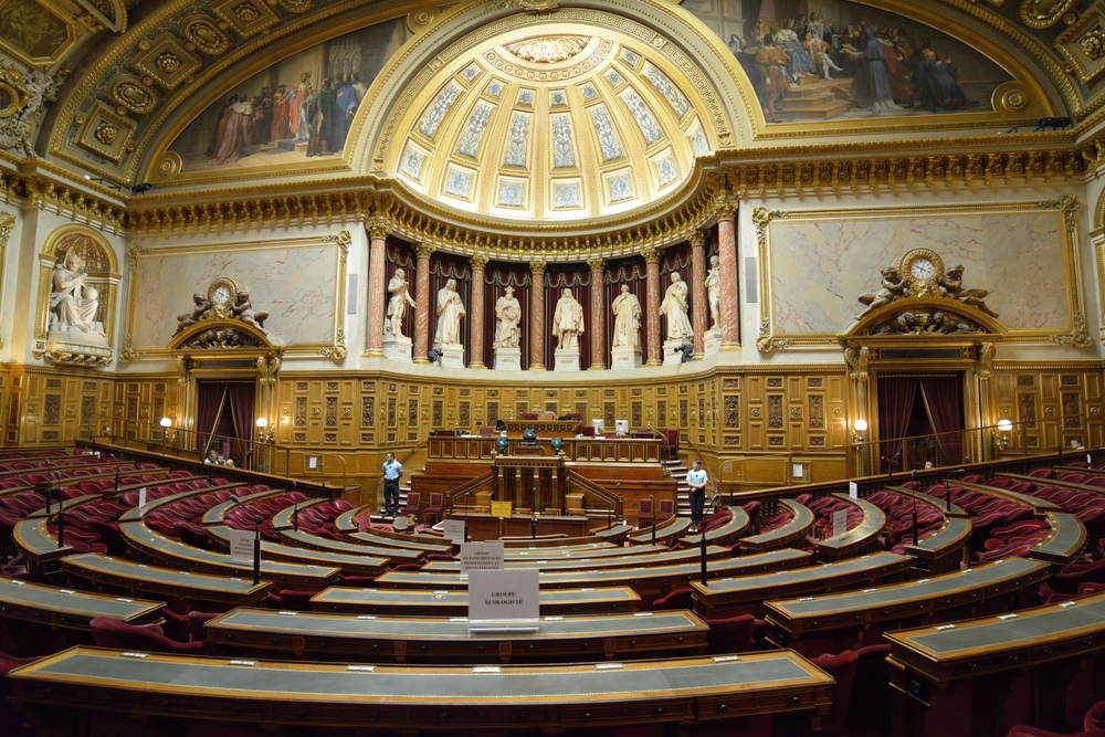 Paris,,France,-,September,14,,2013:,Meeting,Hall,Of,Senate