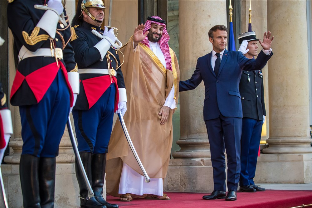 Crown Prince of Saudi Arabia, Mohammed Bin Salman Bin Abdulaziz Al-Saud in Paris