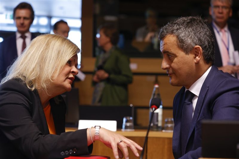 Immigration : Gérald Darmanin et son homologue allemande en Tunisie
