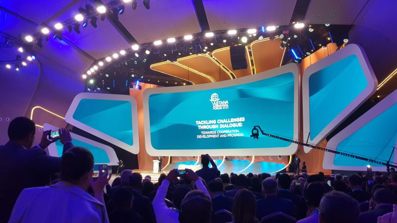 Les sanctions et les guerres commerciales au cœur du forum d’Astana