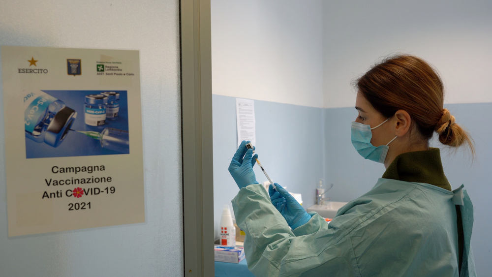 Europe,,Italy,,Milan,02-18-2021,-,Start,Of,Covid-19,Coronavirus,Vaccination