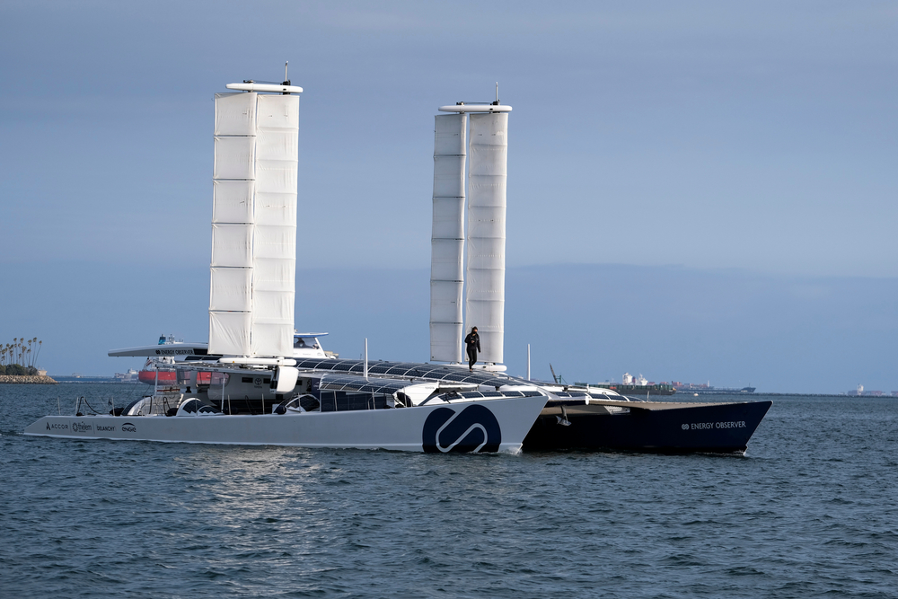 Energy,Observer,,The,First,Round-the-world,Hydrogen-powered,Sea,Vessel,,Arrives,In