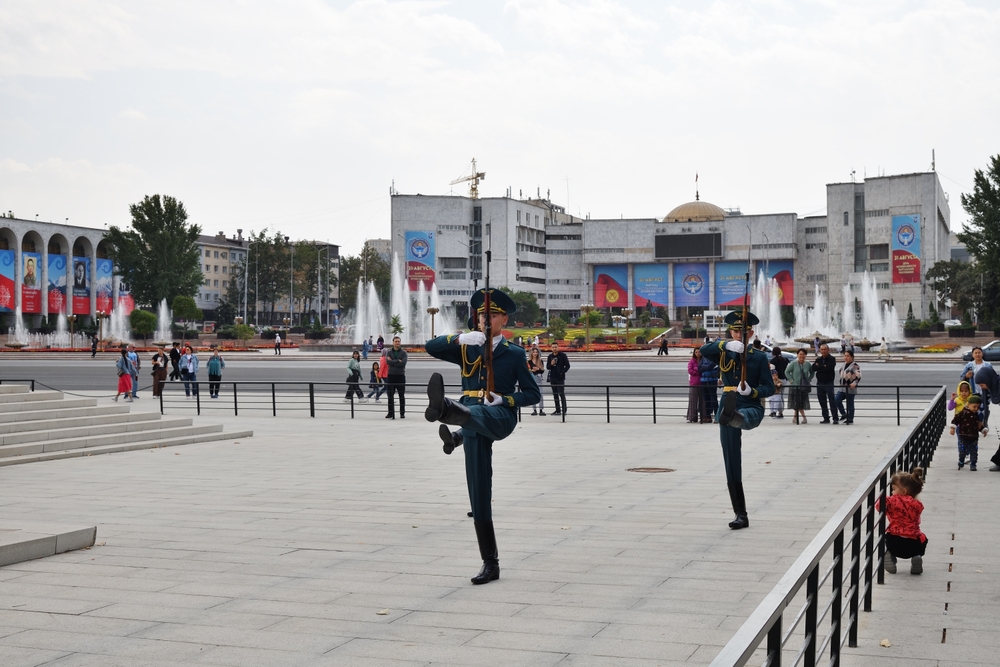 Bishkek,,Kyrgyzstan,-,11,September,,2022:,Changing,Of,The,Guards.