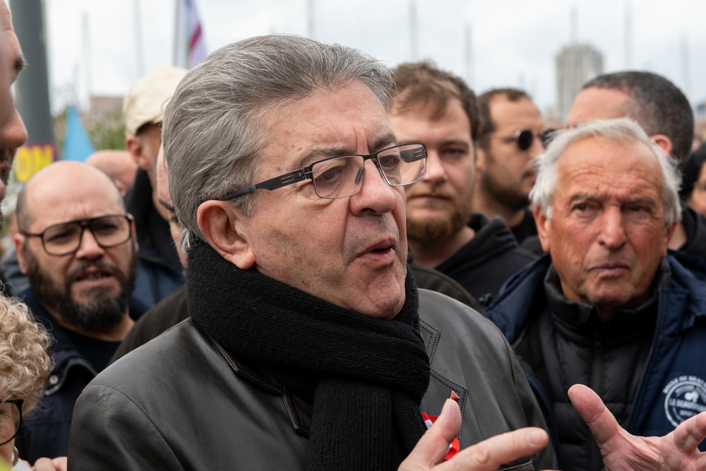 Marseille,,France,On,March,23,,2023:,Jean-luc,Melanchon,Leader,Of