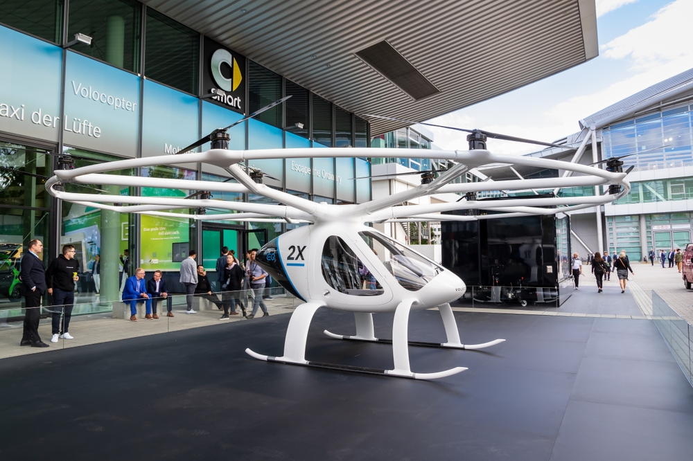 Volocopter,Electric,Aircraft,Presented,At,The,Frankfurt,Iaa,Motor,Show.