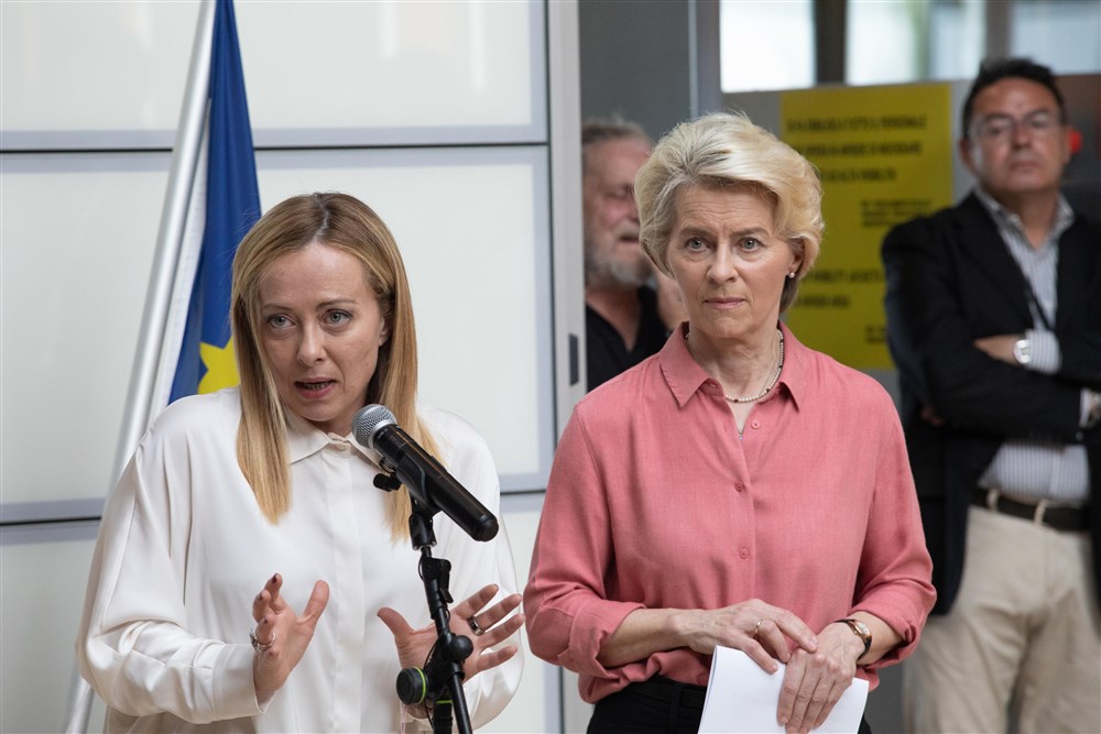 European Commission President Von der Leyen and Italian Prime Minister Meloni visit flood-hit Emilia-Romagna