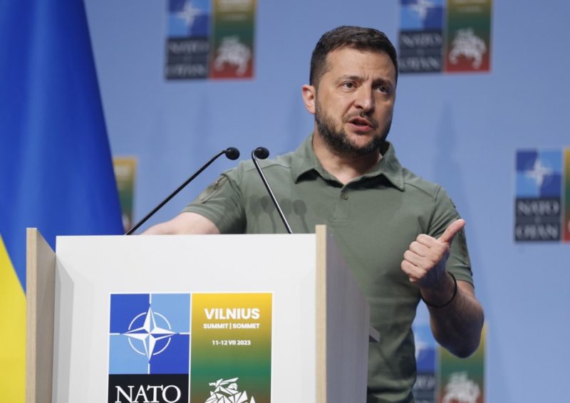 Céréales : une prolongation des restrictions dans l’UE serait « inacceptable » pour Volodymyr Zelensky