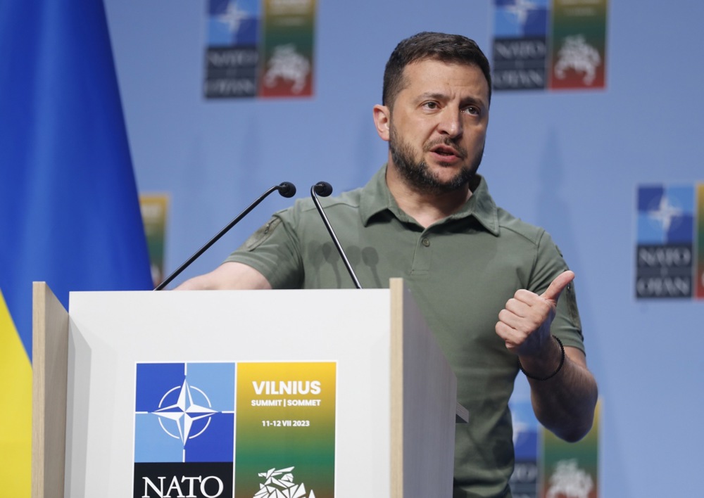 NATO Secretary General and the President of Ukraine joint press conference