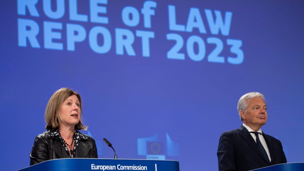 Vera Jourová, Didier Reynders