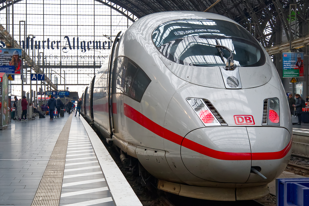 Frankfurt,Am,Main,-,February,8:,Intercity,Express,,Ice,Train