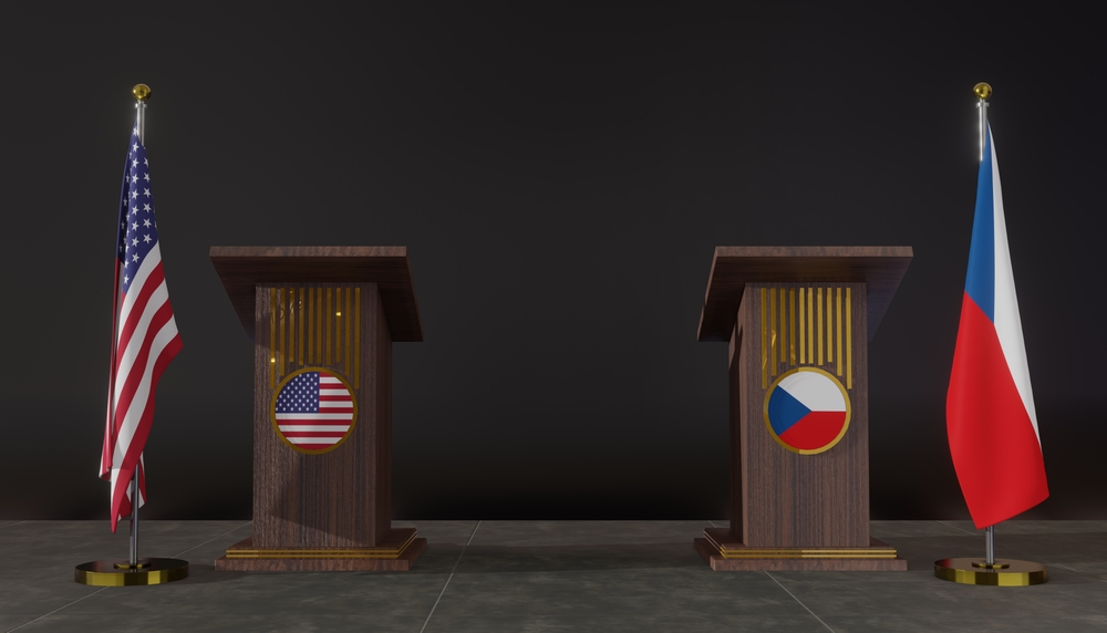 Usa,And,Czech,,Usa,And,Czechia,Flag,,Usa,And,Czechia