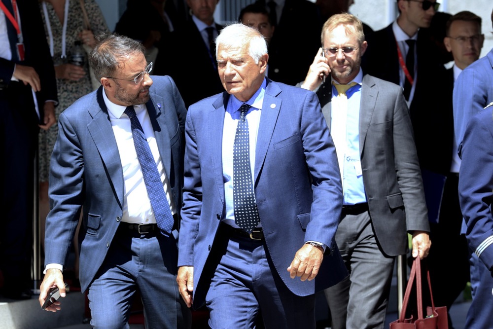 European Union&rsquo;s top diplomat chairs 2nd SatCen Board meeting in Madrid
