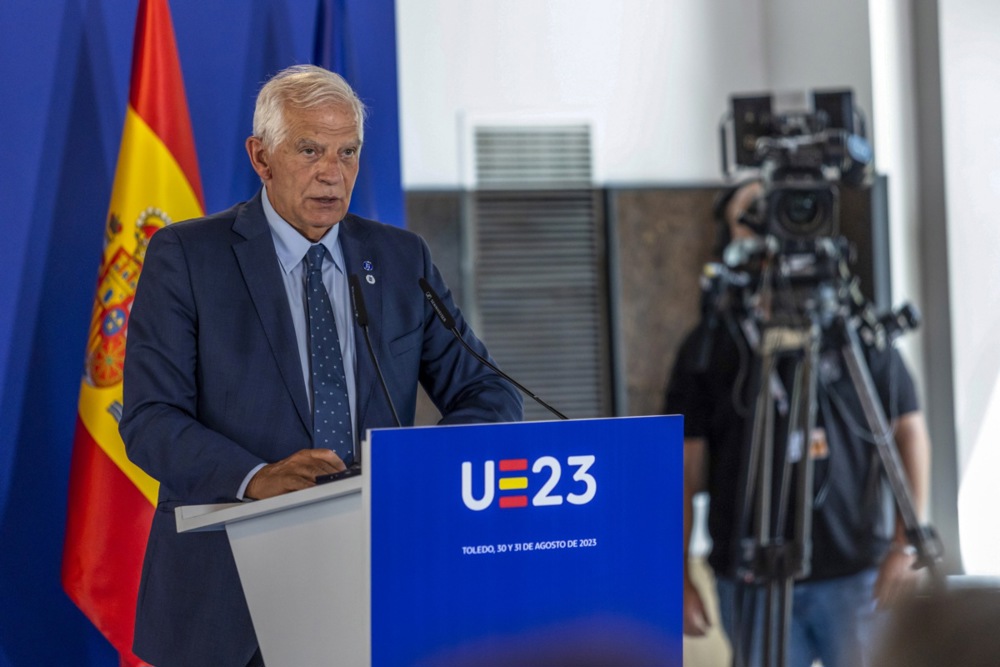 EU defence ministers hold an informal meeting in Toledo