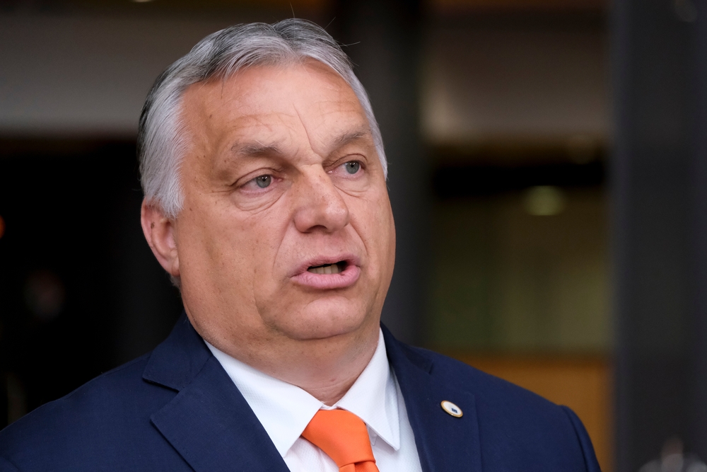 Viktor,Orban,,Hungary&rsquo;s,Prime,Minister,Arrives,For,A,Meeting,With