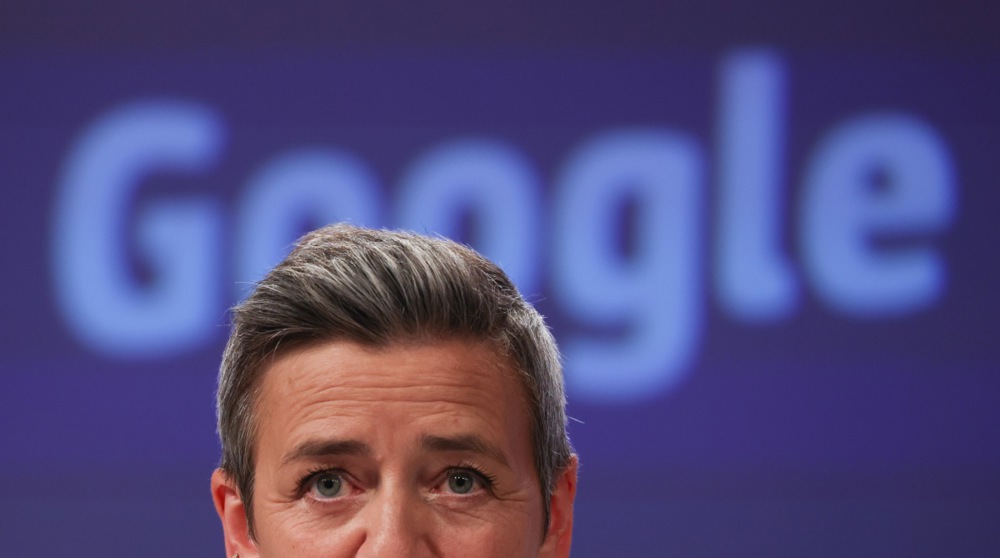 EU commission Google antitrust case press conference