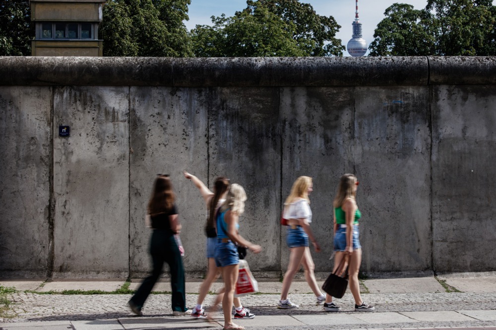 62nd anniversary of the beginning of Berlin Wall construction