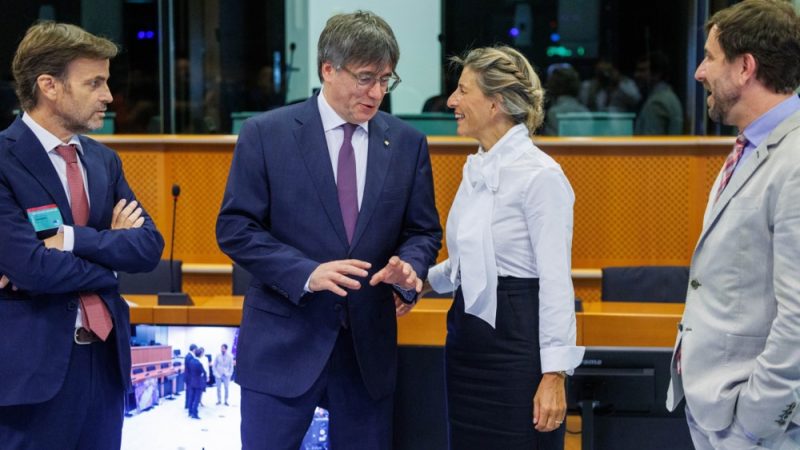 Le chef catalan définit les conditions de la coalition de gauche espagnole