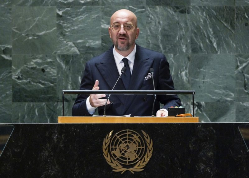 Charles Michel appelle à réformer les Nations unies et propose des discussions interinstitutionnelles