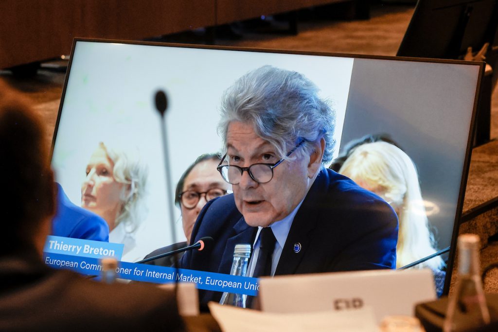Thierry Breton, European Commissioner for Internal Market, European Union