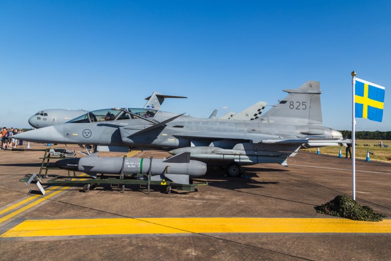 Le gouvernement suédois envisage de fournir à l’Ukraine des avions de combat Gripen